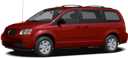 2008 Dodge Grand Caravan - Honda Crv 2008 Red (500x330), Png Download