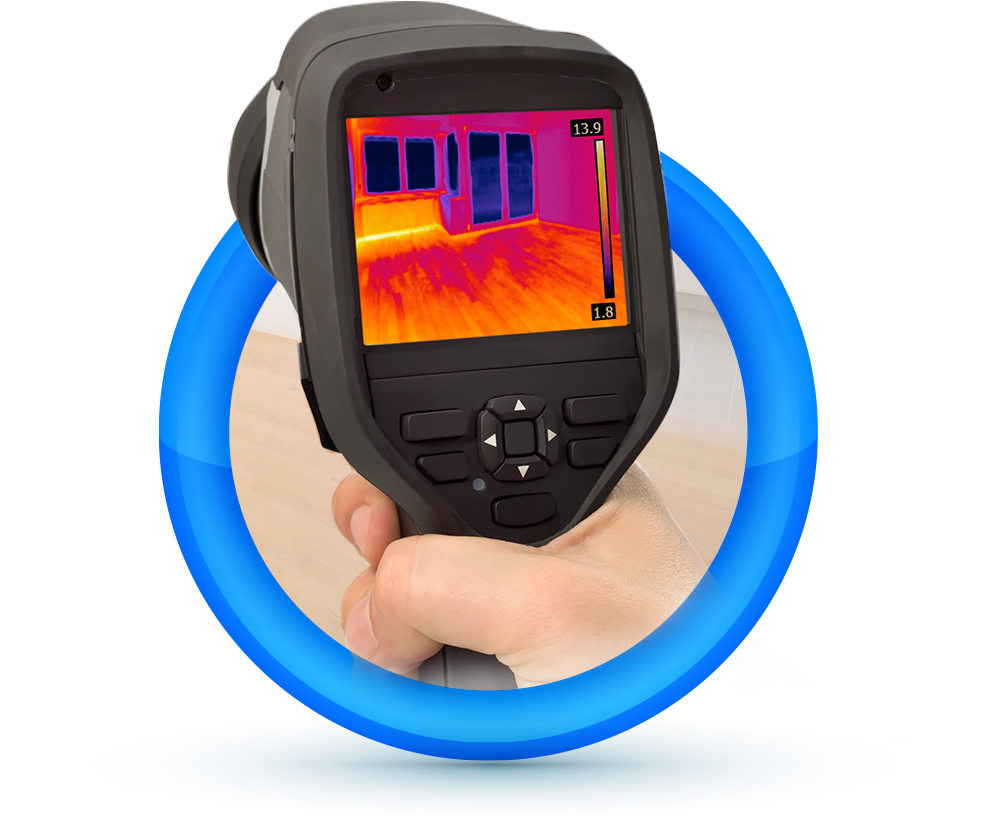 Know Where The Leak Is - Infrared Inspection Service (991x849), Png Download