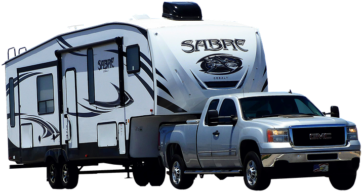 Car, Caravan, American, Holiday, Camping, Vehicle - Caravan (960x539), Png Download