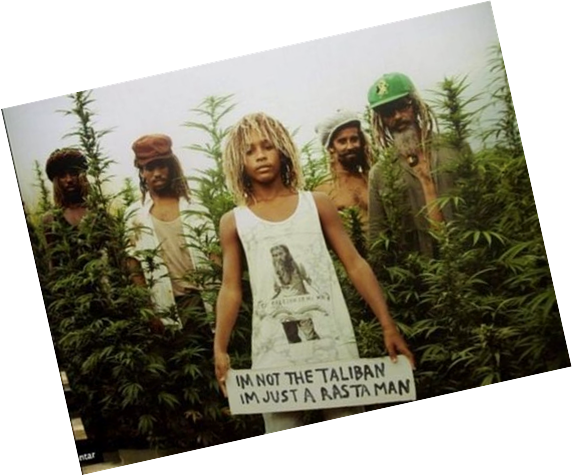 Through Picture1 Reggae Music - Taliban Im Just A Rastaman (572x475), Png Download
