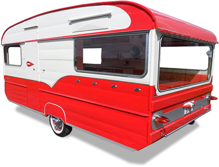 Retro Caravans New Zealand (500x375), Png Download