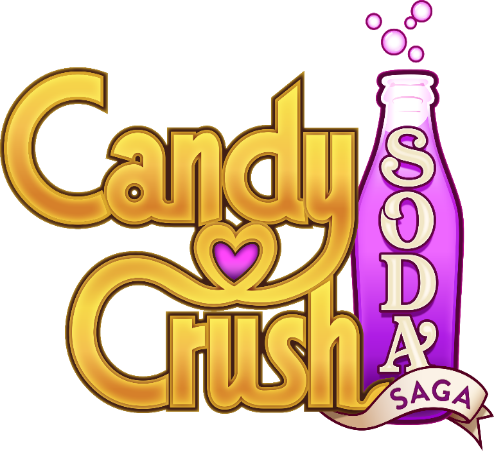 Candy Crush Soda Saga Logo - Candy Crush Soda Saga Tips, Cheats, Tricks (494x451), Png Download