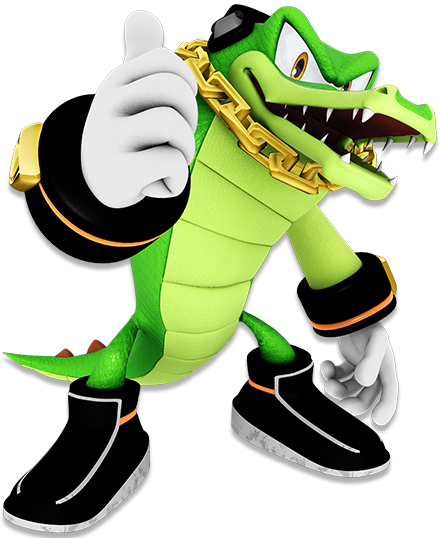 Wish That Money Luvin Croc A Happy Birthday Xd - Vector The Crocodile (441x538), Png Download