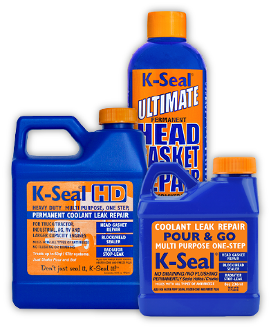 The Safe And Easy Way To Fix A Coolant Leak - K-seal St5516 Hd Multi Purpose One Step Permanent Coolant (392x473), Png Download