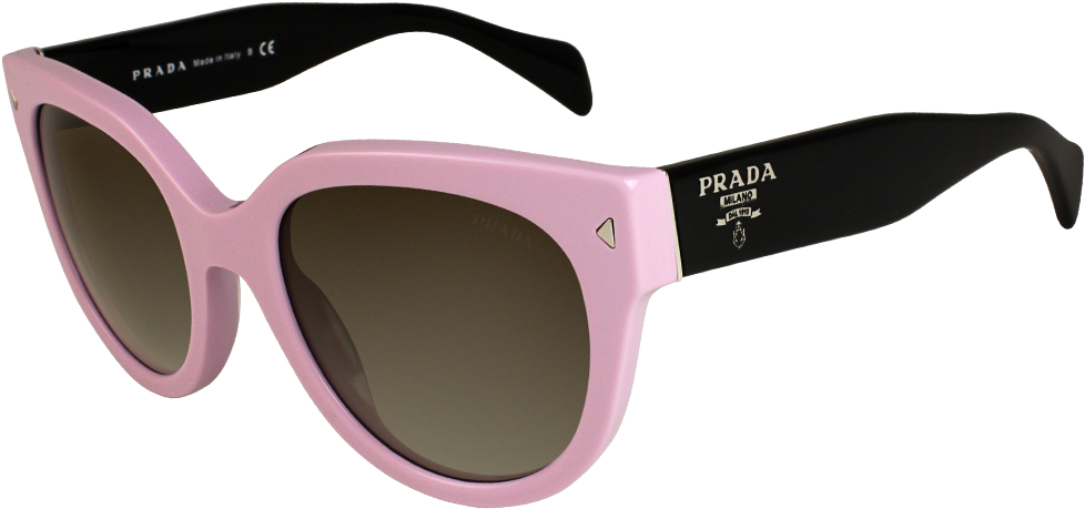 In - Pink And Black Prada Sunglasses (1000x600), Png Download