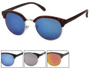 Sunglasses Panto Round - Lentes Para El Sol De Moda (350x276), Png Download