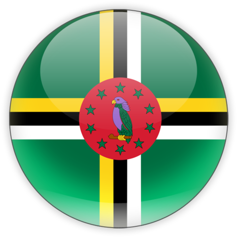 Illustration Of Flag Of Dominica - Dominika Flaga (640x480), Png Download
