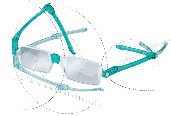 Nanni - Lente Pregraduado 2.00 Unisex Compuesto Doblado En (569x387), Png Download