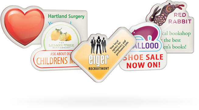 Bespoke Shape Domed Fridge Magnets - Imanes Refrigerador Png (800x450), Png Download