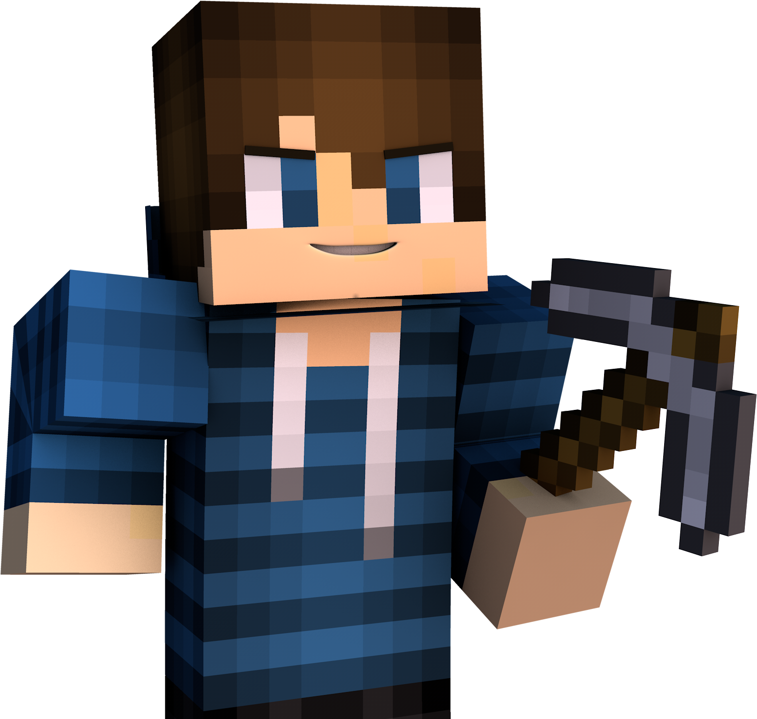 Coal - Free To Use Minecraft Renders (2560x1600), Png Download