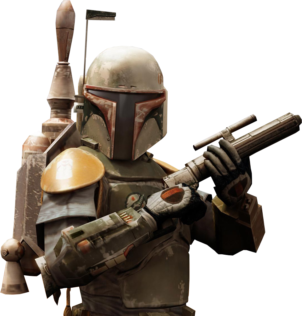 Boba Fett Character (1013x1024), Png Download