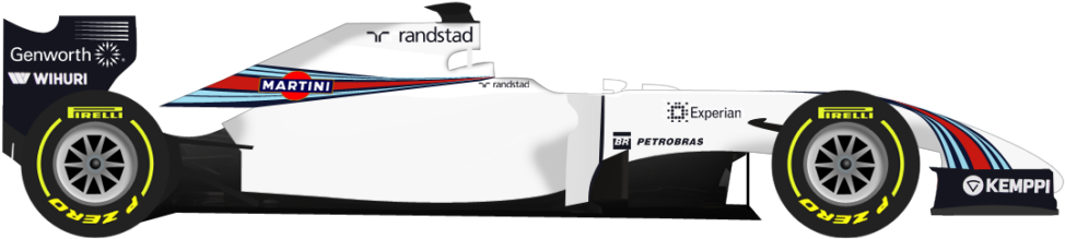 Williams F1 - F1 2013 Force India (1024x260), Png Download