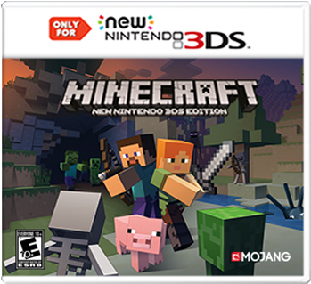 New Nintendo 3ds Edition Box Art - Minecraft New 3ds Edition (480x320), Png Download