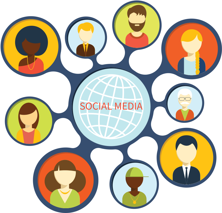 Snapchat - Social Network Flat Design (1362x900), Png Download