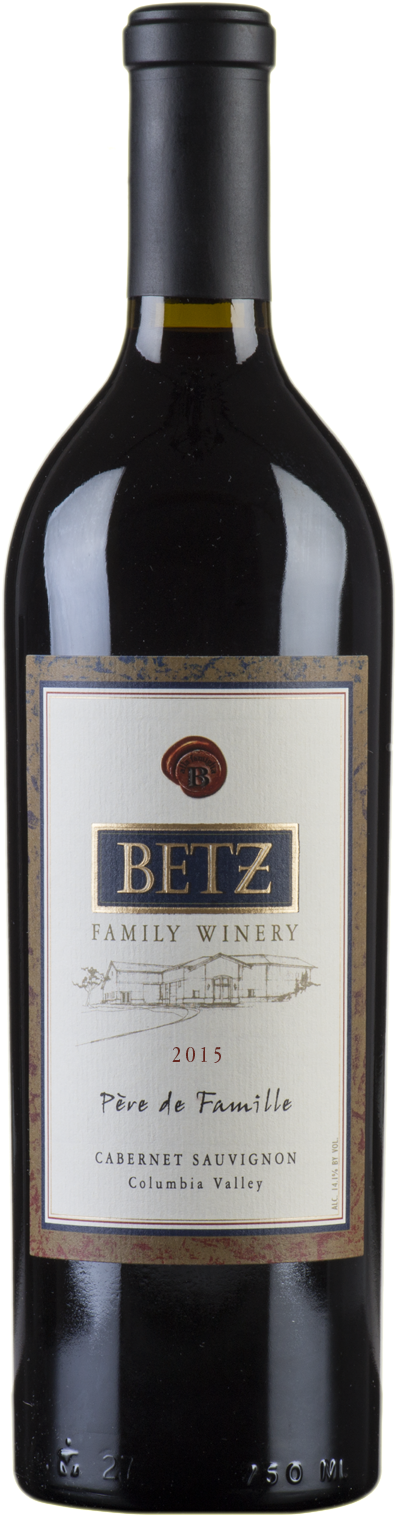 Bottle Shot - Betz Family Cabernet Sauvignon Pere De Famille (768x1588), Png Download