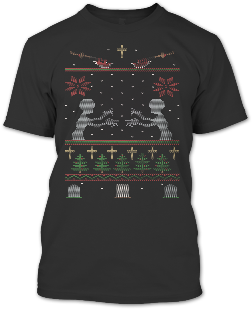 Grr Argh Christmas Buffy The Vampire Slayer T Shirt - Leave Nothing But Footprints Clothing (1080x1080), Png Download
