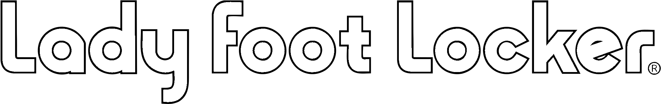 Lady Foot Locker Logo Black And White - Parallel (2400x2400), Png Download