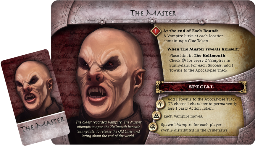 Big Bad - Buffy The Vampire Slayer The Board Game (1024x645), Png Download