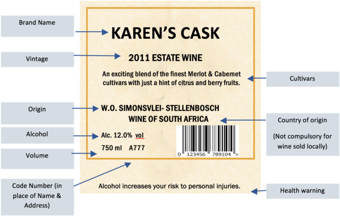 Lastly, All Labels For Certified Wine Must, Prior To - Auction (768x498), Png Download