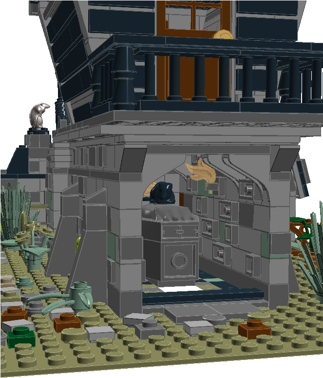 The Nightmare Before Christmas - House (662x888), Png Download