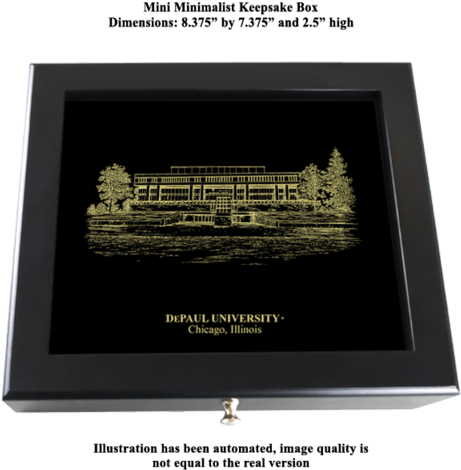 Depaul University ~ Minimalist - Law School (600x600), Png Download