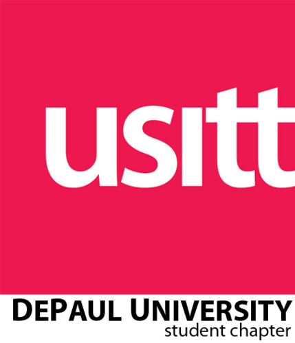 Depaul - Usitt Logo (429x500), Png Download