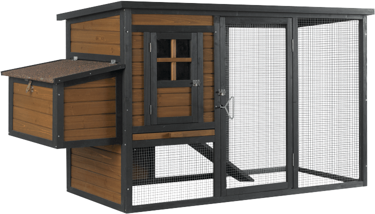 Kaytee Chicken Coop With Nesting Box/run - Kaytee Chicken Coop With Nesting Box (750x750), Png Download