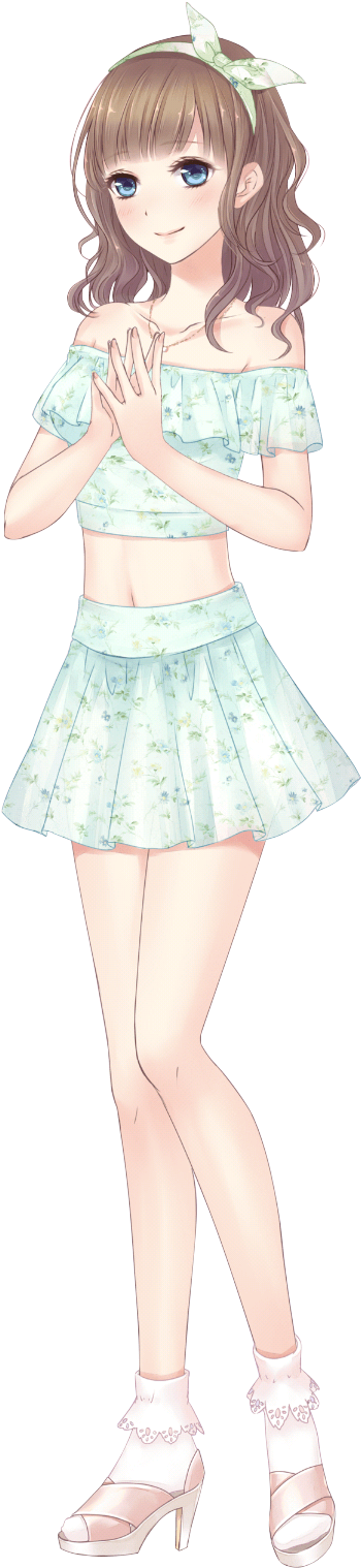 Chapter 4 苏苏 - Lil Anime Girl In Sexy Outfit (503x1587), Png Download