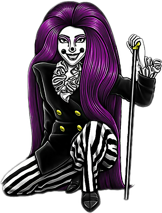 Report Abuse - Lady Joker (524x688), Png Download