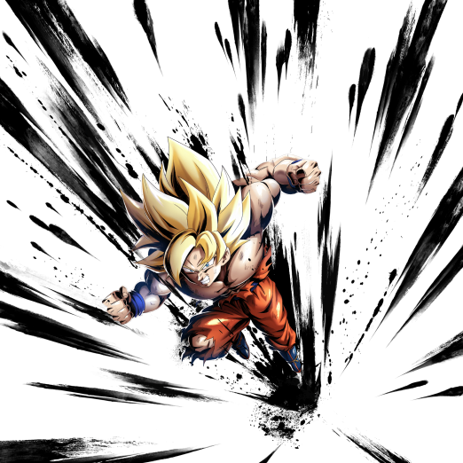 Sp Super Saiyan Goku - Db Legends Ssj Goku (522x522), Png Download