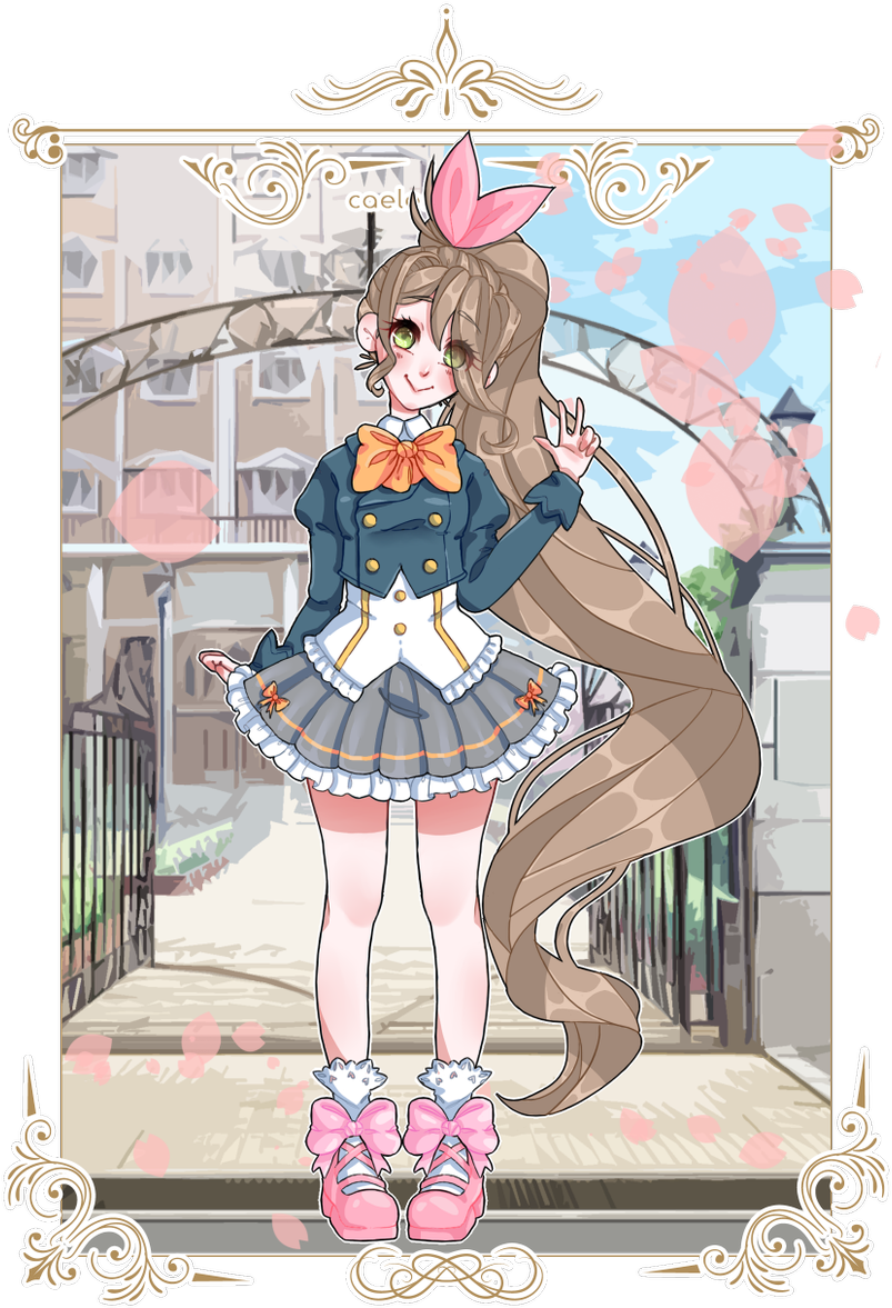 🎃vulpi🎃 On Twitter - Uniform (846x1200), Png Download