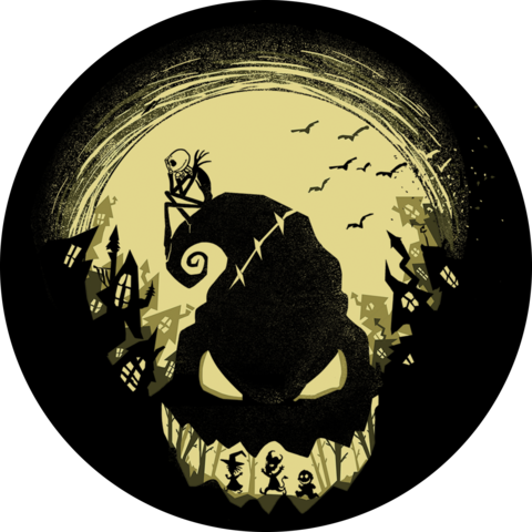 Nightmare Before Christmas Jack Skellington On Boogeymans - Nightmare Before Christmas Iphone (480x480), Png Download