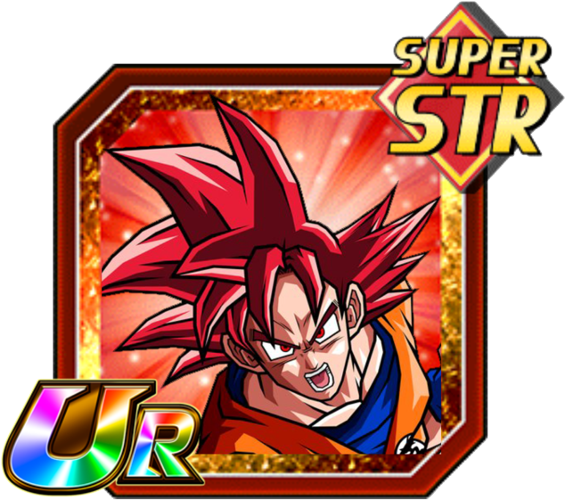 Str Ssg Goku Icon - Miraculous Kamehameha Super Saiyan Goku (640x570), Png Download