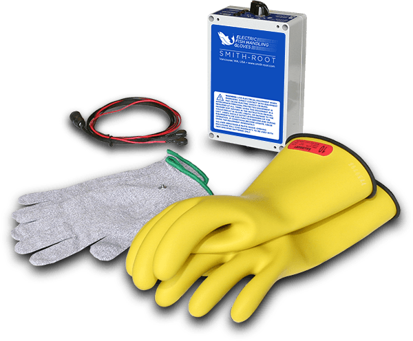 Electric Fish Handling Gloves - Fish Gloves (600x496), Png Download