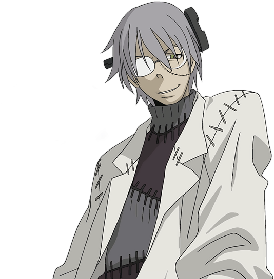 Her Face Thinking That She - Soul Eater Stein Render (550x559), Png Download