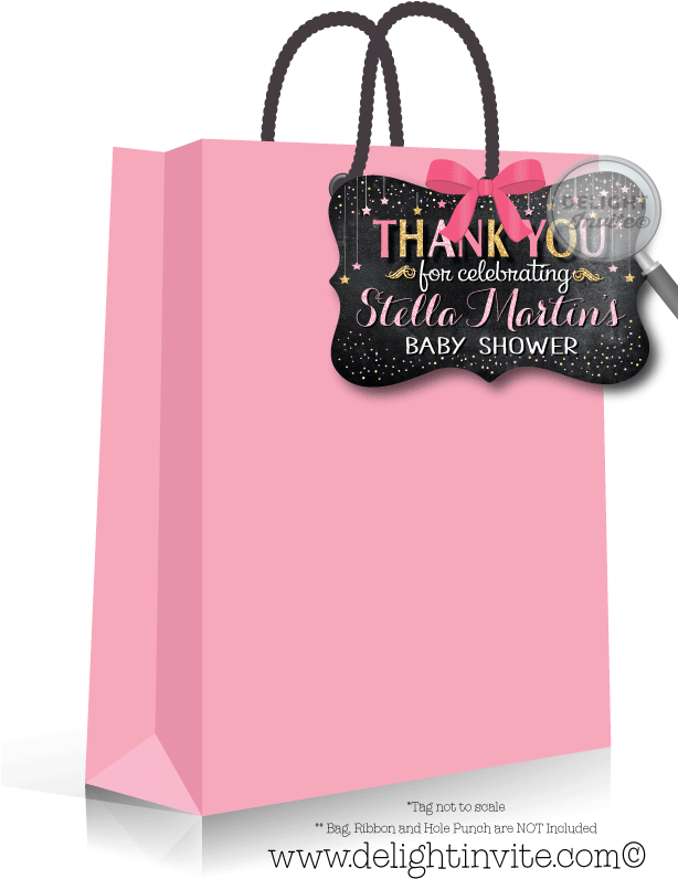 Twinkle Twinkle Little Star Baby Shower Favor Tags - Baby Shower (613x822), Png Download