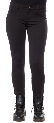 Dickies Girl Ponte Mock 5 Pocket Super Skinny Pants - Girls Dark Blue Jeans (400x400), Png Download