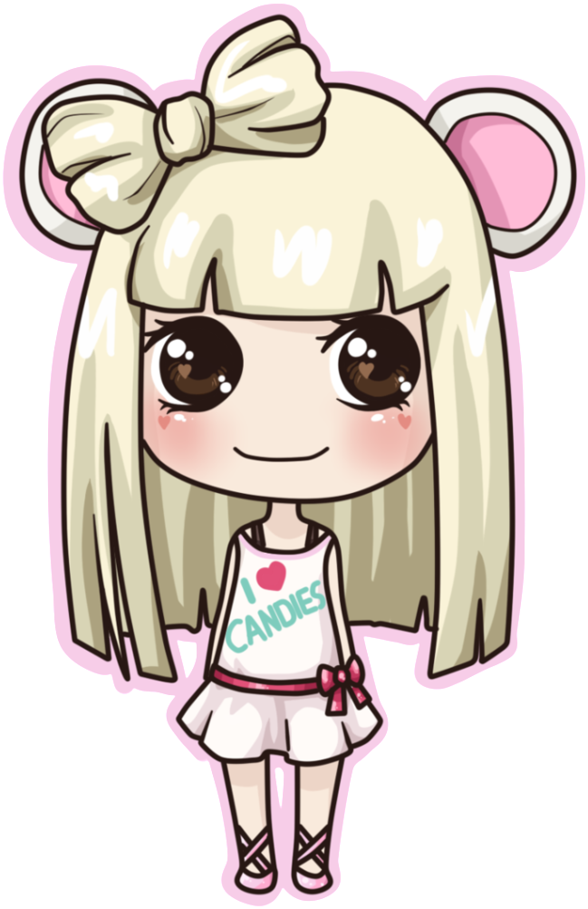 Muñequitas Kawaii (699x1023), Png Download