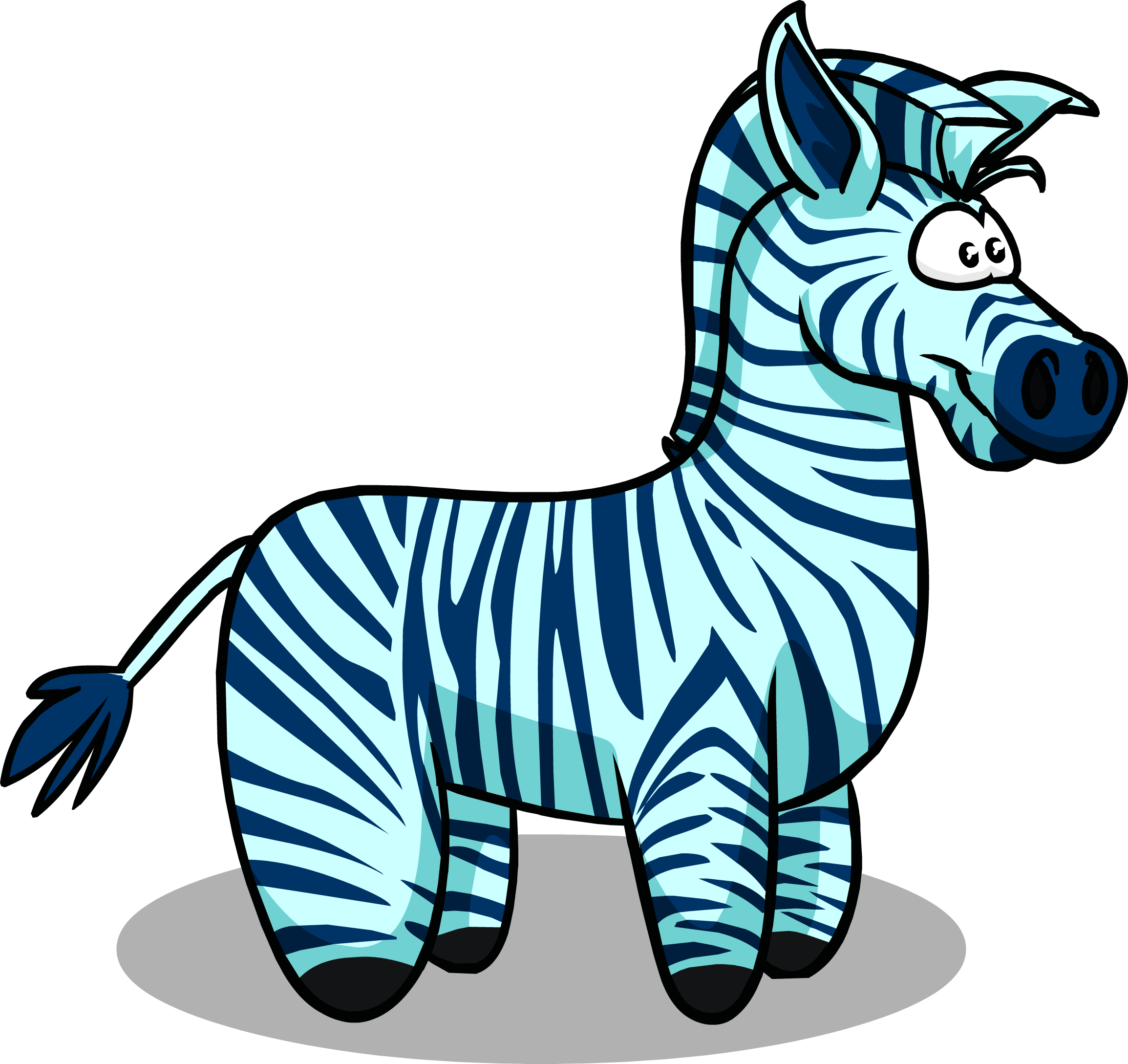 Zebra Sprite 002 - October 22 (2309x2177), Png Download