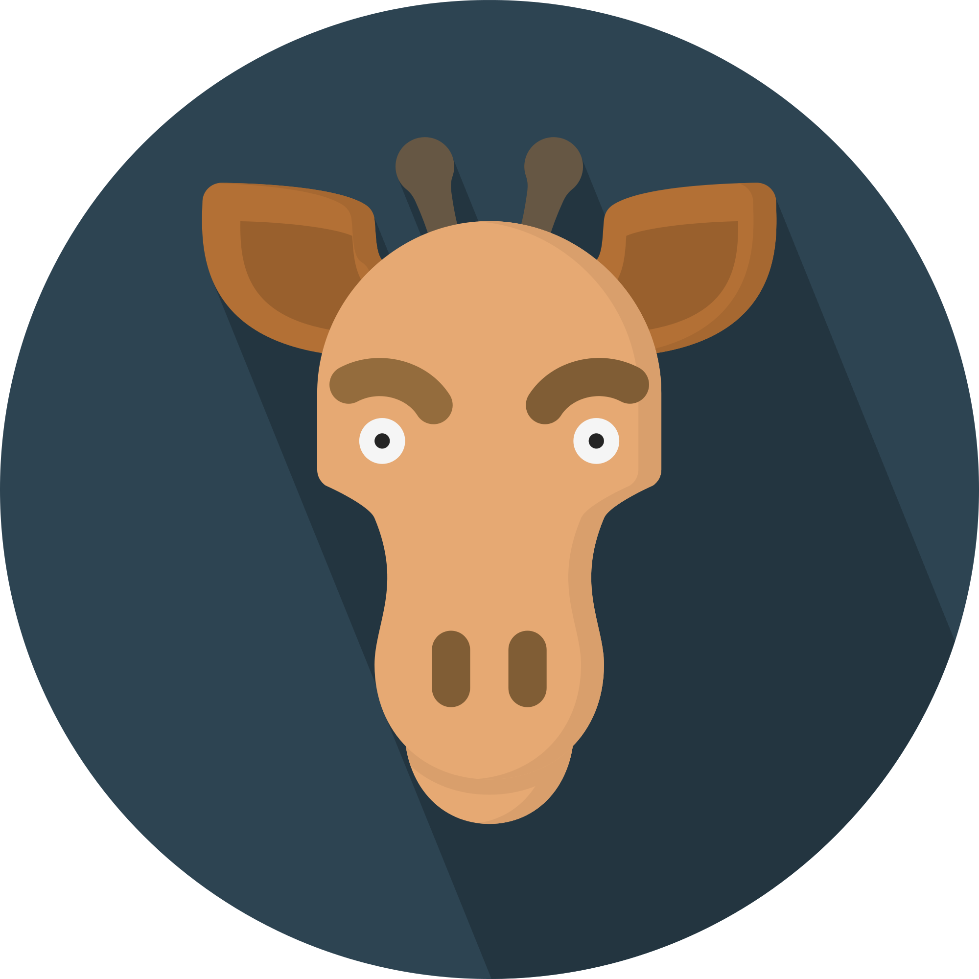 Open - Giraffe (2000x2000), Png Download