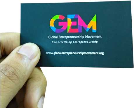 Gem Business Card - Business Card (500x500), Png Download
