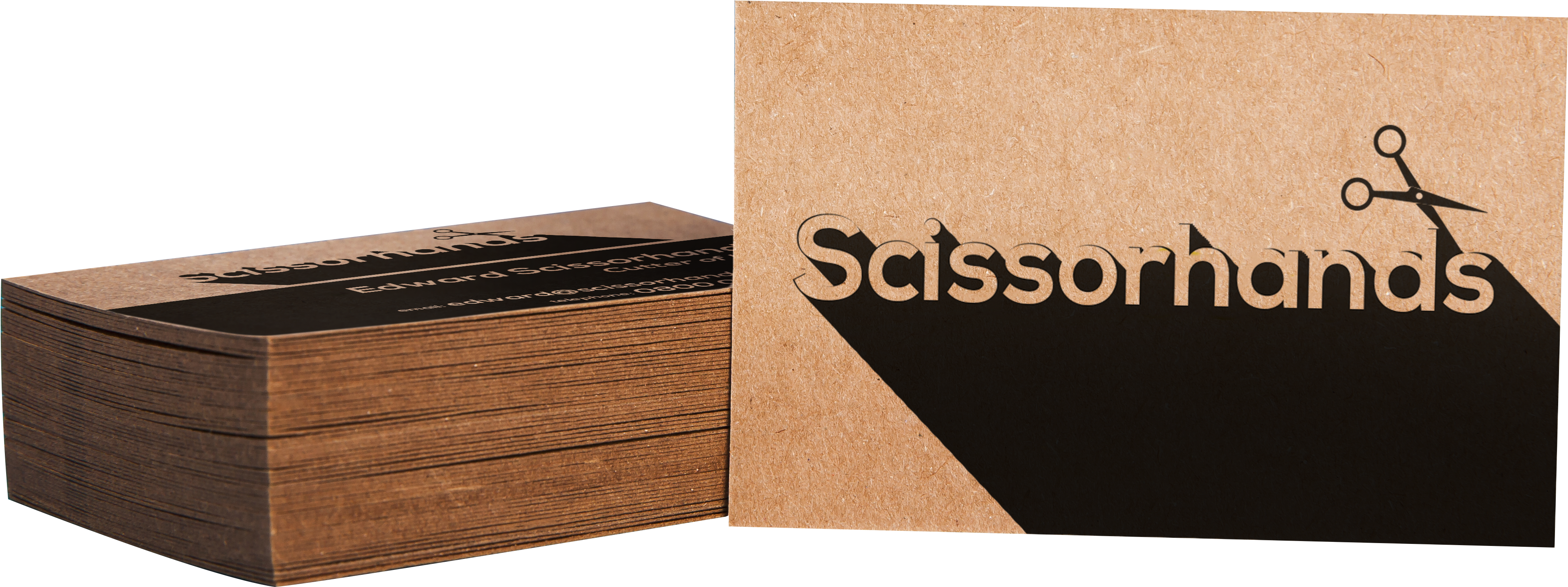 Banner With Different Business Card Designs - Business Card (5616x3744), Png Download