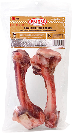 Raw Recreational Lamb Femur Bones - Lamb Femur Bones For Dogs (554x575), Png Download