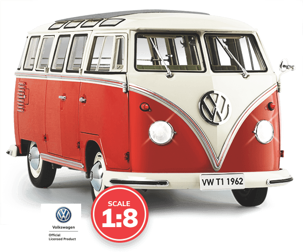Build An Authentic Replica Of The Vw T1 Samba Camperthe - Volkswagen Type 2 (746x567), Png Download