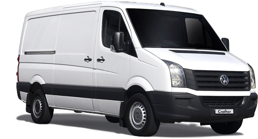 New Volkswagen Crafter Van - Mercedes Sprinter (768x432), Png Download
