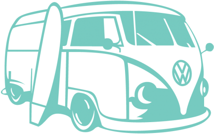 Find This Pin And More On Van W By Montaudondel - Vw Bus Silhouette (458x458), Png Download