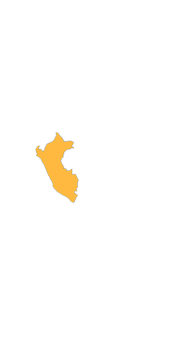 Map-peru - Map Of Golden Lion Tamarin (400x700), Png Download