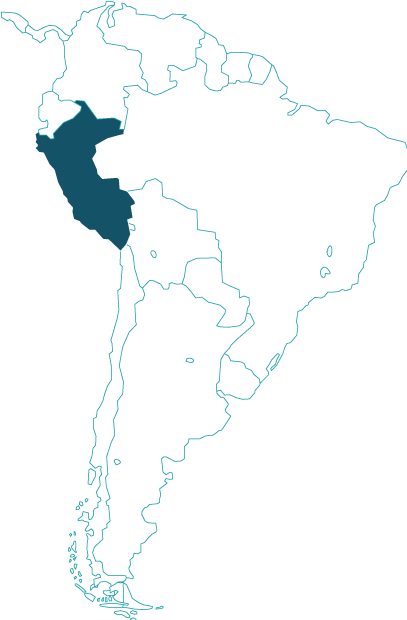 Mapa Peru - Latin American Social Sciences Institute (407x620), Png Download