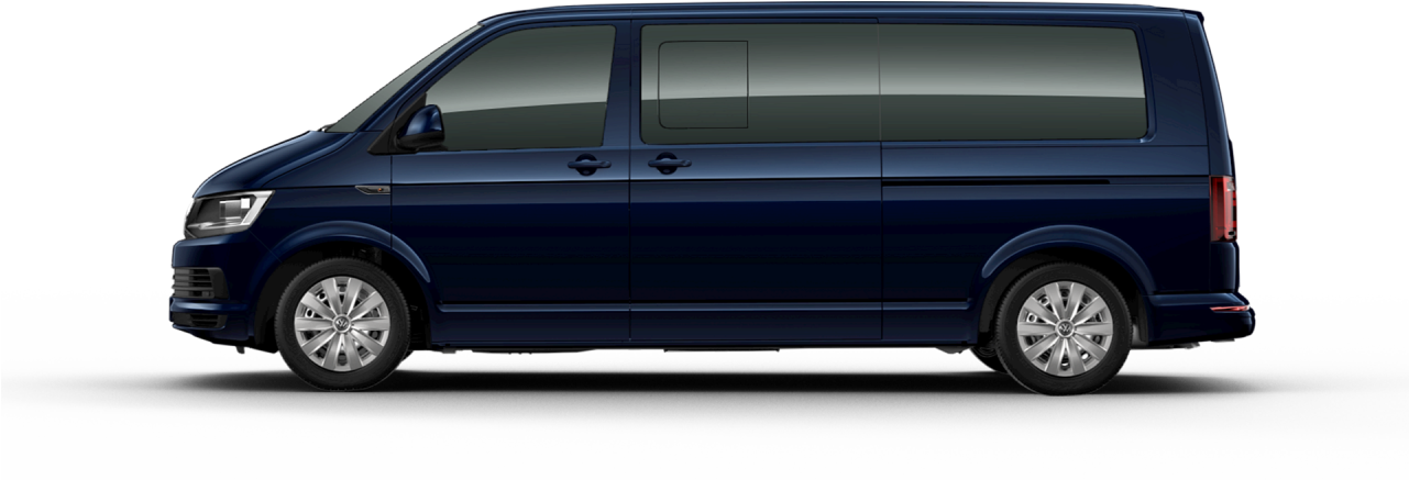 Caravelle - Volkswagen Transporter (1280x484), Png Download