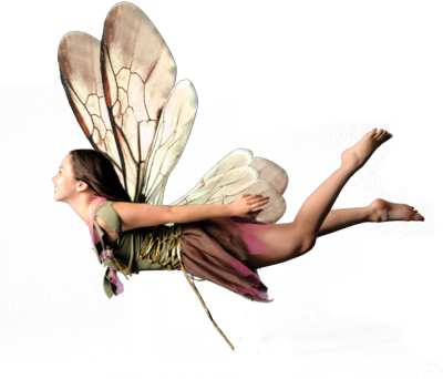 Fairy Psd - Adobe Photoshop (400x342), Png Download